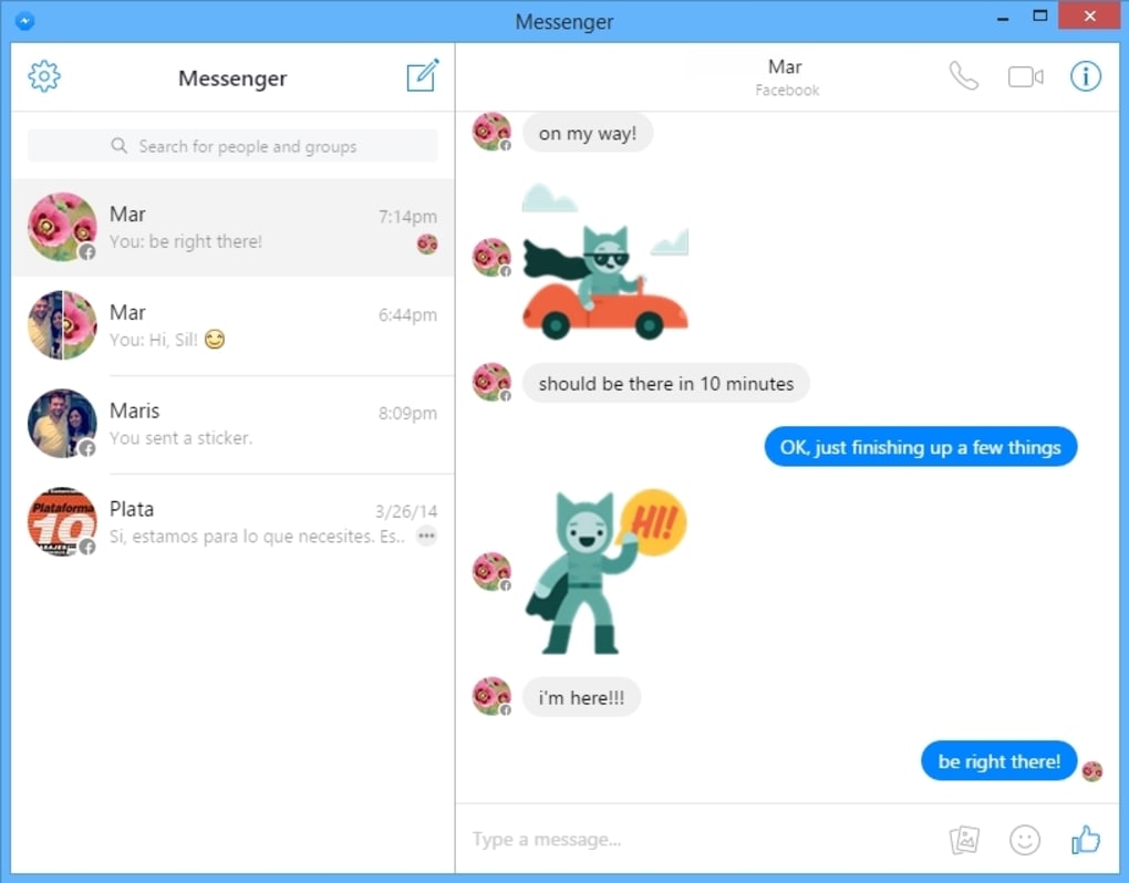Facebook Messenger Desktop App Mac
